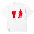 T-Shirt C+DON(NA) - Blanc/Rouge