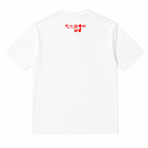 T-Shirt C+DON(NA) - Blanc/Rouge