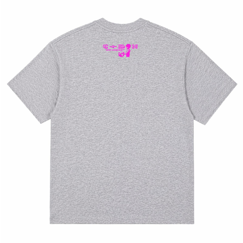 T-shirt C+€ - Gris/Rose