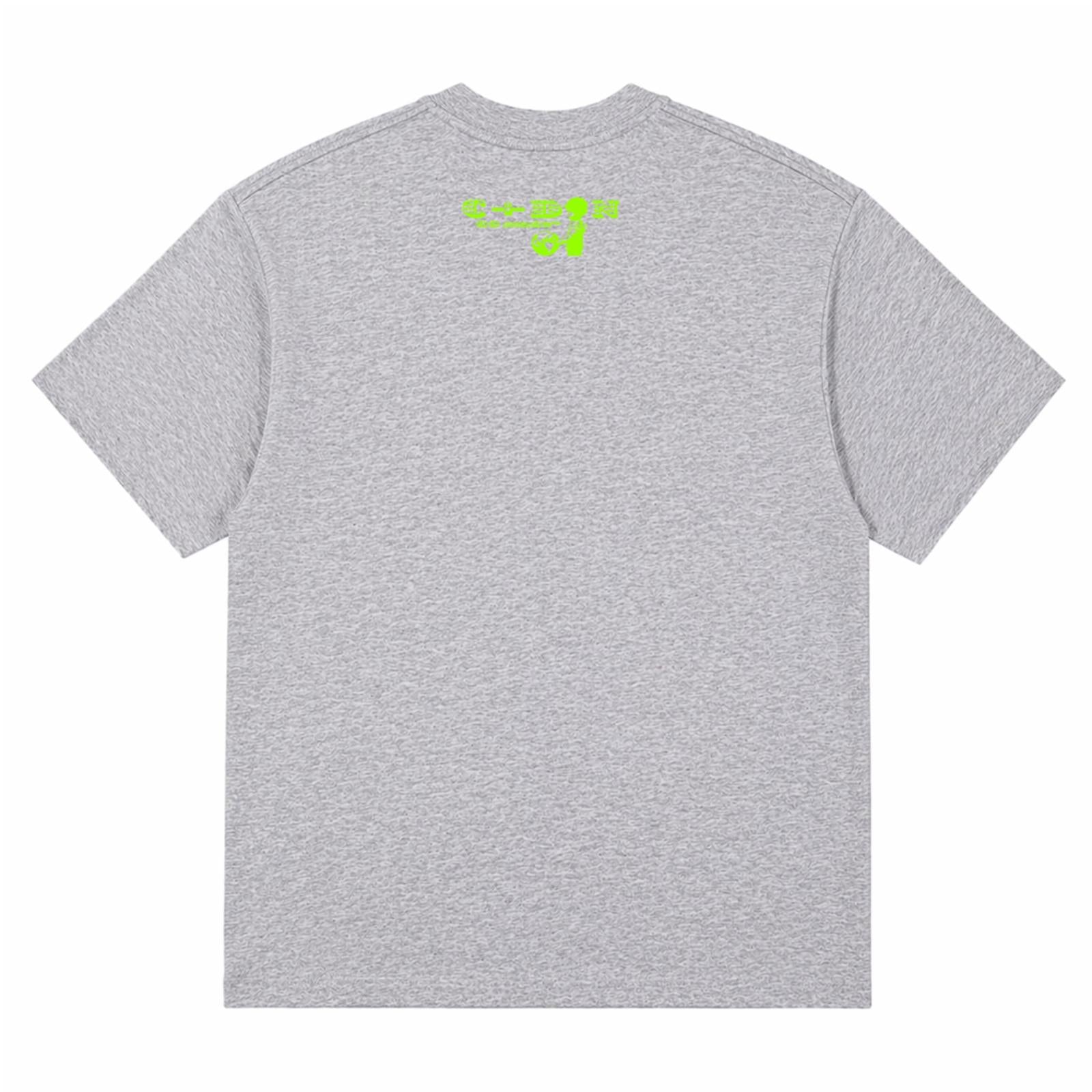 T-shirt C+€ - Gris/Néon