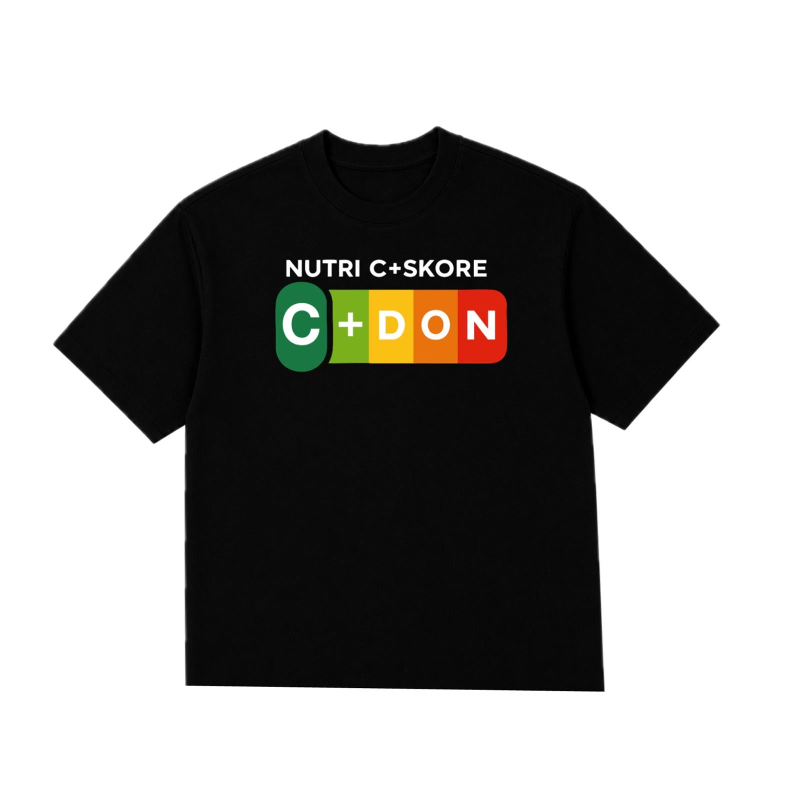 T-shirt NUTRI C+SKORE - Noir