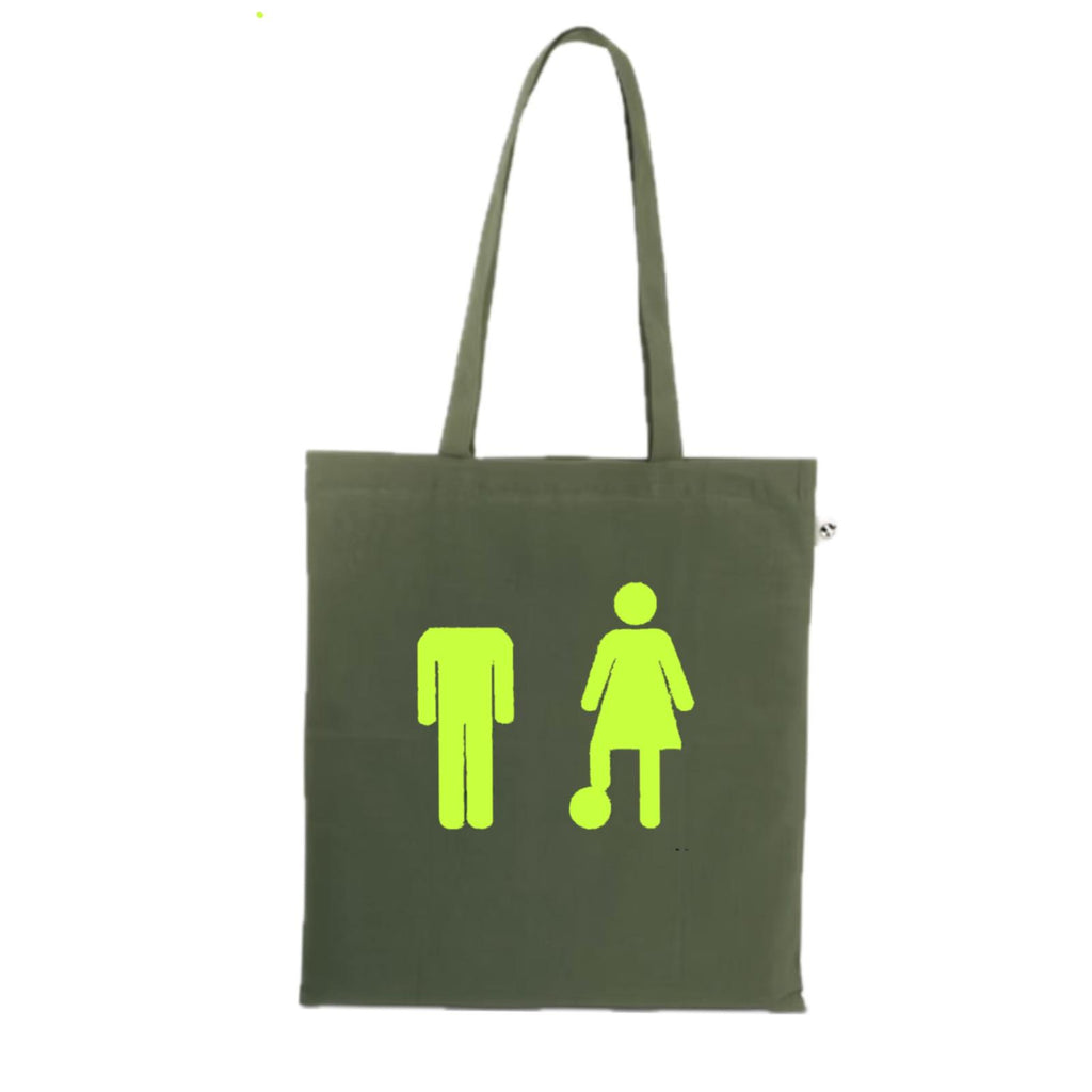 Tote Bag C+DON - Khaki/Neon Green