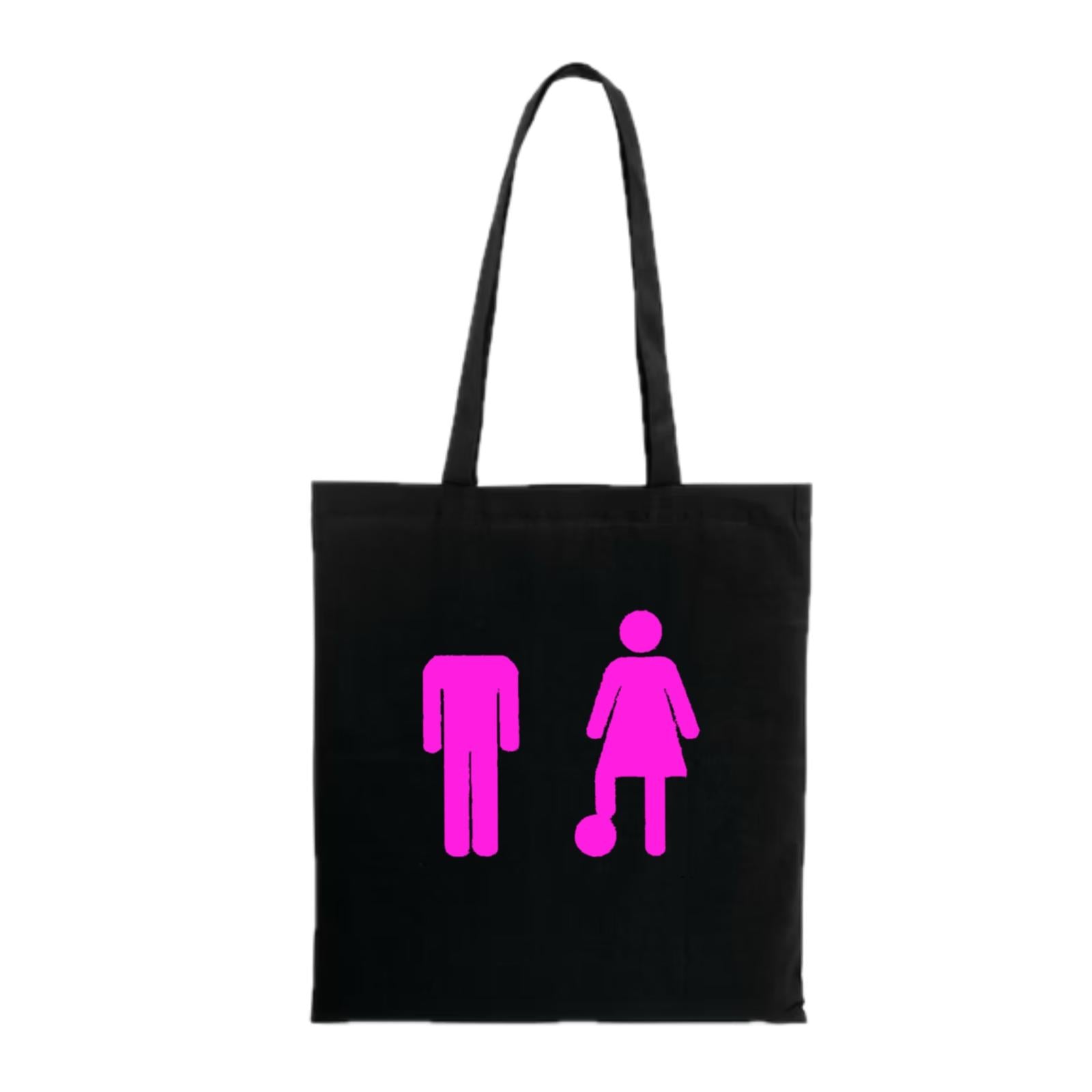 Tote bag C+DON(NA) - Noir/Rose