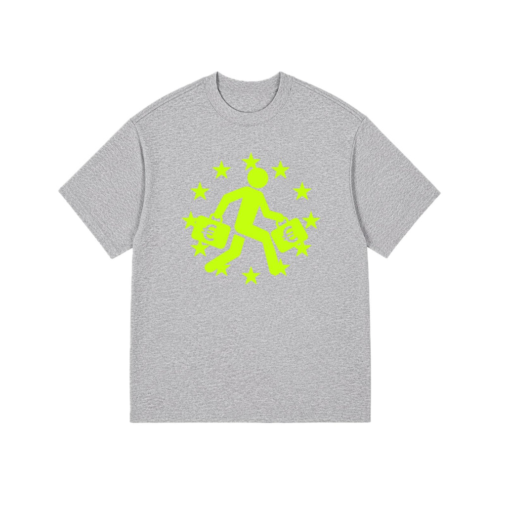 T-shirt C+€ - Gris/Néon