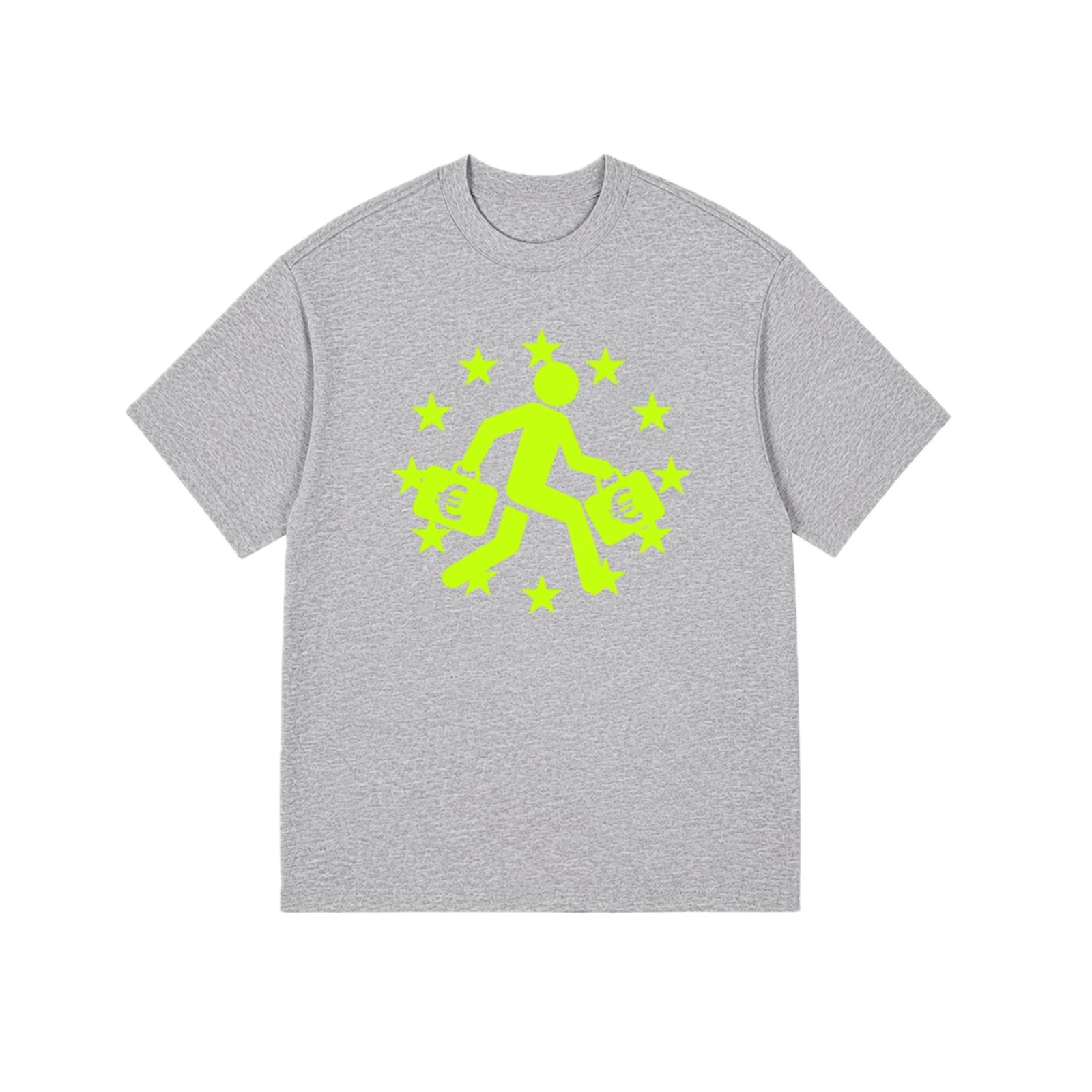T-shirt C+€ - Gris/Néon